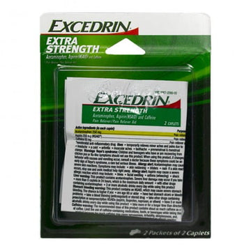 Excedrin Extra Strength Carded - Card of 4