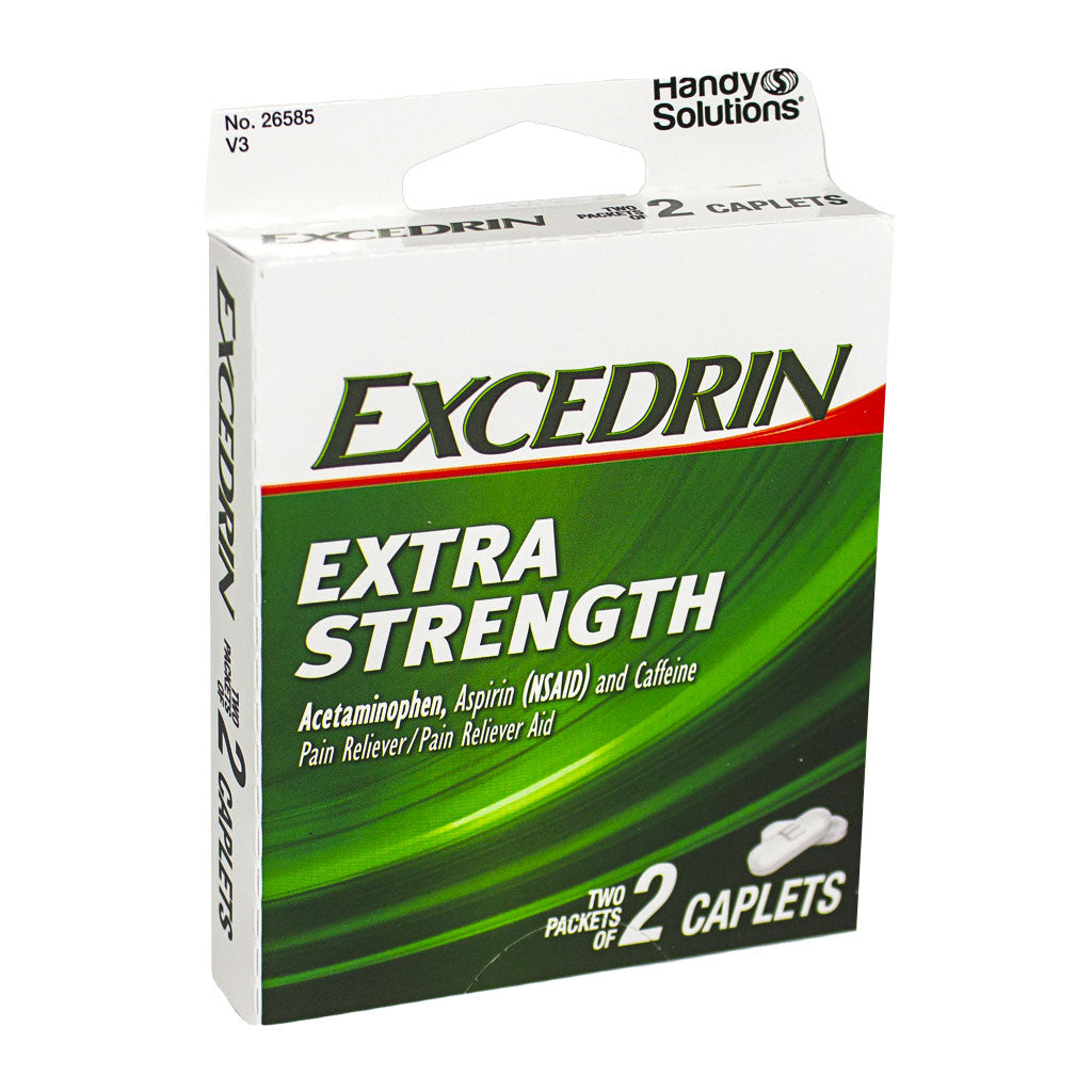 Wholesale Travel Size Excedrin Extra Strength - Box of 4 - Weiner's LTD