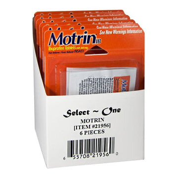Motrin Ibuprofen Carded - Card of 4