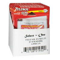 Tylenol Extra Strength Carded - Card of 4