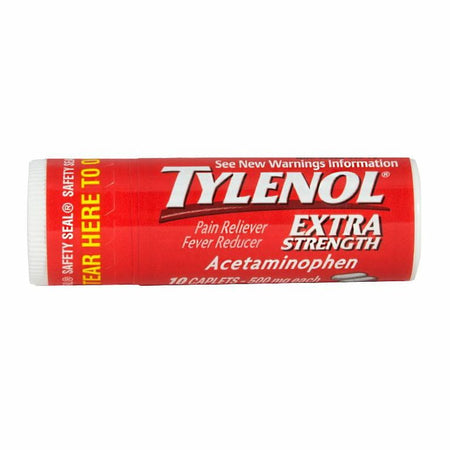 Tylenol Extra Strength - Vial of 10