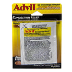 Advil Congestion Relief - Card of 1