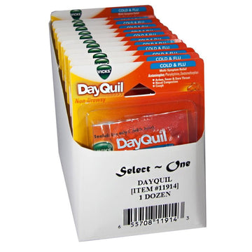 DayQuil Cold & Flu Relief - Card of 2 (EXPIRES 9/24)