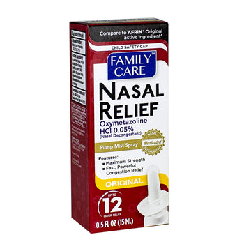 Family Care Nasal Spray - 0.5 oz.
