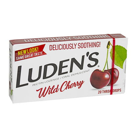 zzDISCONTINUED Luden's Wild Cherry Throat Drops - Box of 20