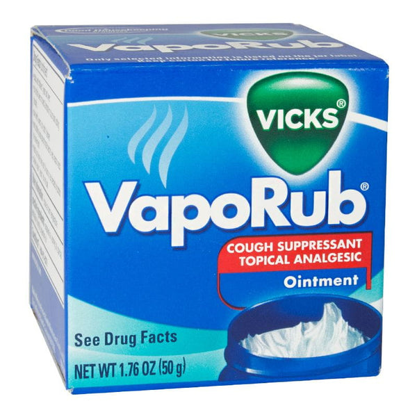 Vicks VapoRub Topical Analgesic Ointment - 1.76 oz. Jar