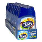 Tums EX Smoothies Assorted Fruit Antacid - Bottle of 12 Chewable Tabs