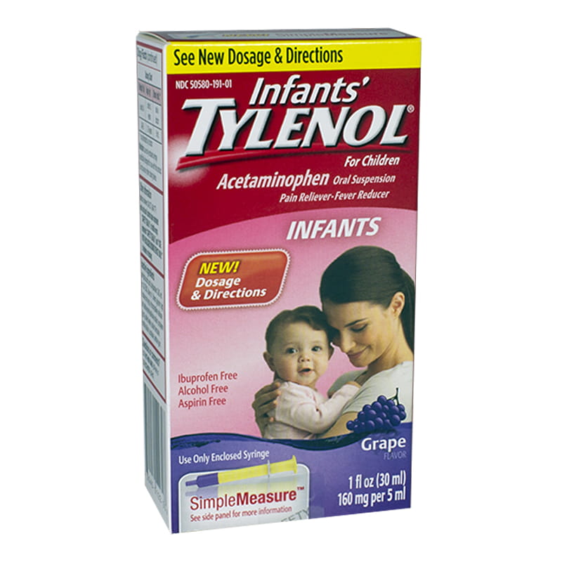 Whole Travel Size Tylenol Infants