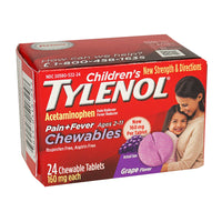 UNAVAILABLE - Tylenol Children's Chewables Grape - Box of 24