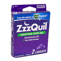 ZzzQuil Nighttime Sleep Aid Liquicaps - Box of 2