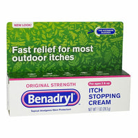 Benadryl Itch Stopping Cream - 1 oz.