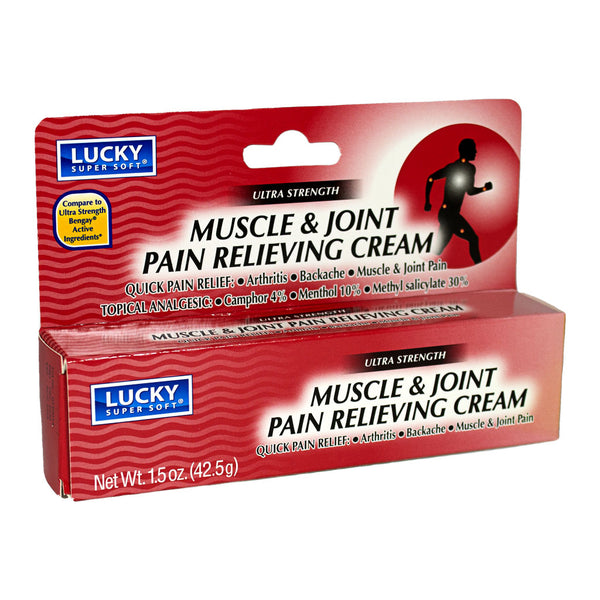 UNAVAILABLE - Lucky Muscle and Joint Pain Reliever Cream - 1.5 oz