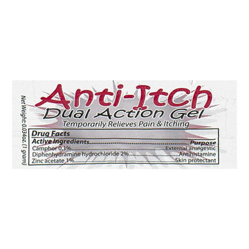 Coretex Anti-Itch Dual Action Gel - 1g Foil Packet