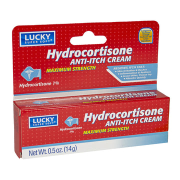 Lucky 1% Hydrocortisone Cream - 1 oz.