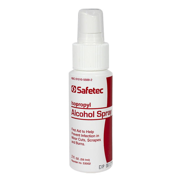 UNAVAILABLE - Safetec Isopropyl Alcohol Spray - 2 oz.
