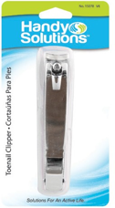 Handy Solutions Toenail Clippers - Card of 1