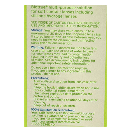 Biotrue Multi Purpose Solution - 2 oz.
