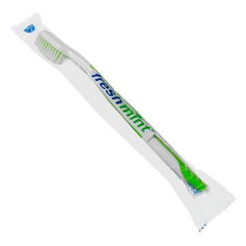 Freshmint Adult Rubber Handle Toothbrush