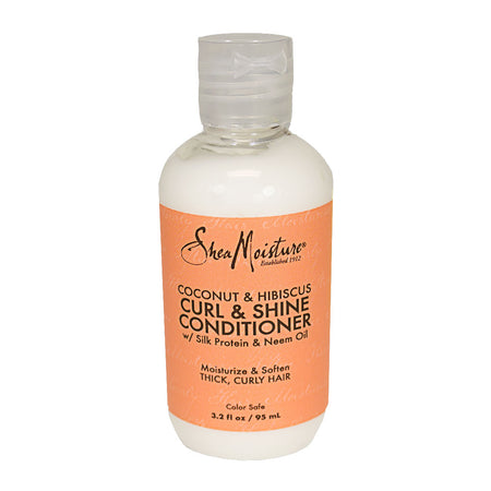 Shea Moisture Coconut Hibiscus Curl + Shine Conditioner - 3.2 oz.