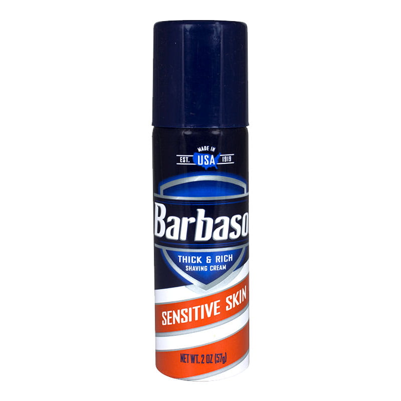 Wholesale Barbasol Sensitive Skin Shaving Cream 2 oz. Weiner's LTD