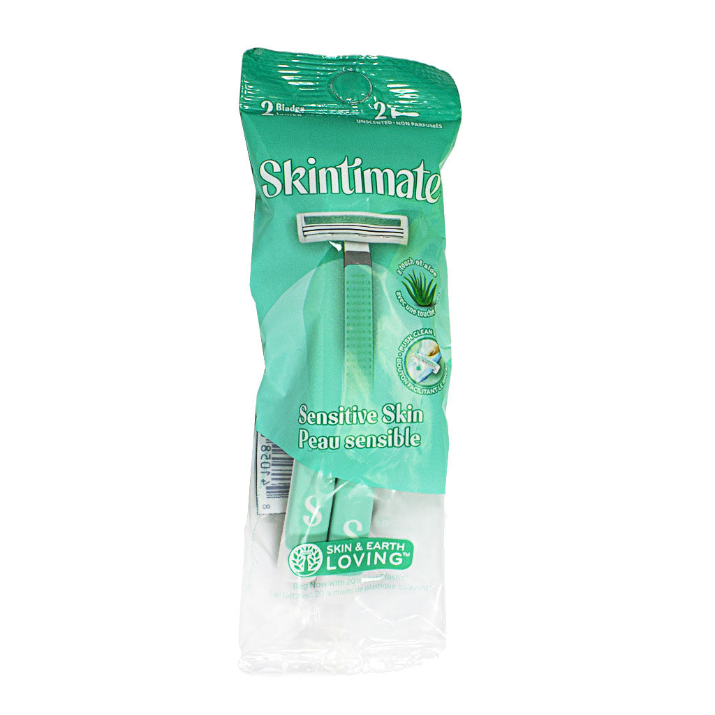 Slim Razor Wholesale Schick Skintimate Womens' Razors - Pack of 2 - Weiner's LTD