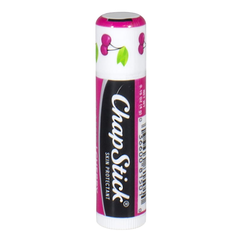Chapstick Skin Protectant, Classic, Cherry - 3 pack, 0.15 oz each