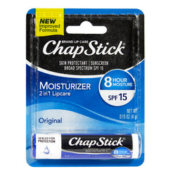 ChapStick Moisturizer SPF 15 Lip Balm - 0.15 oz. Stick