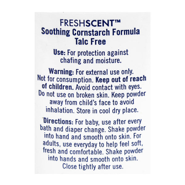 Freshscent Baby Powder with Cornstarch - 2 oz.