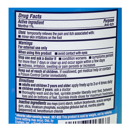 UNAVAILABLE - Gold Bond Medicated Foot Powder - 4 oz.