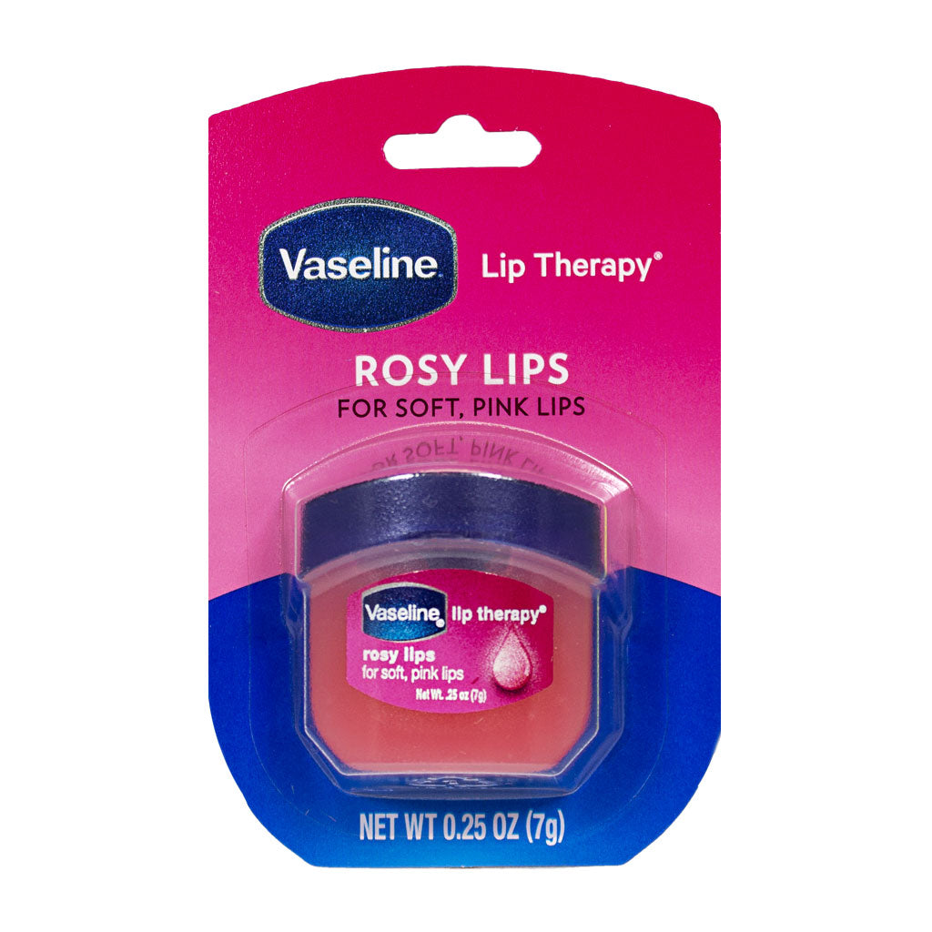 silke fordel profil Travel Size Vaseline Lip Therapy Rosy Lips - 0.25 oz. Jar - Weiner's LTD
