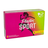 Travel Size Playtex Sport Super Tampons - Box of 8 (Fragrance Free