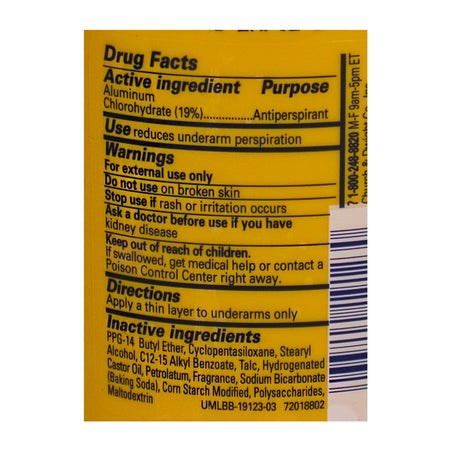 Arm & Hammer Ultramax Powder Fresh Antiperspirant Deodorant - 1 oz.