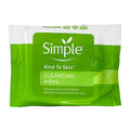 Simple Sensitive Skin Cleansing Facial Wipes - Pack of 7