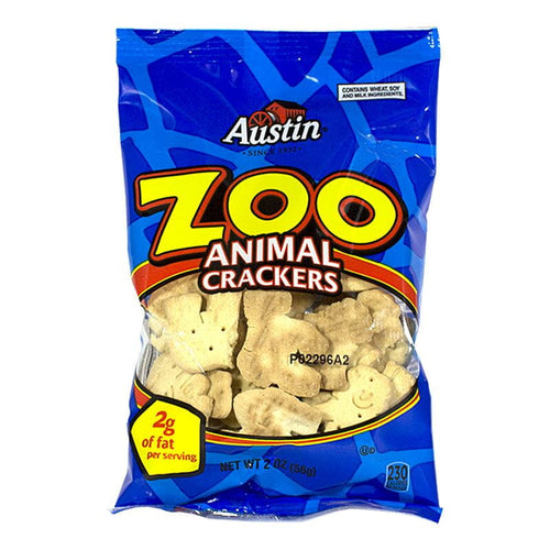Wholesale Zoo Animal Crackers 2 oz. Weiner's LTD