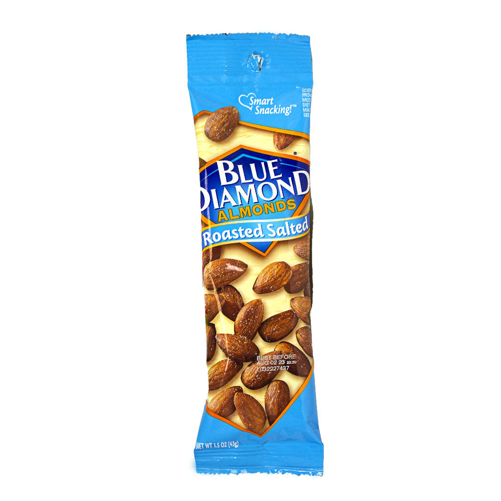 Wholesale Blue Diamond Roasted & Salted Almonds - 1.5 oz. - Weiner's LTD