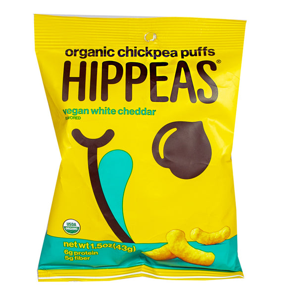 UNAVAILABLE - Hippeas Vegan White Cheddar Chickpea Puffs - 1.5 oz.