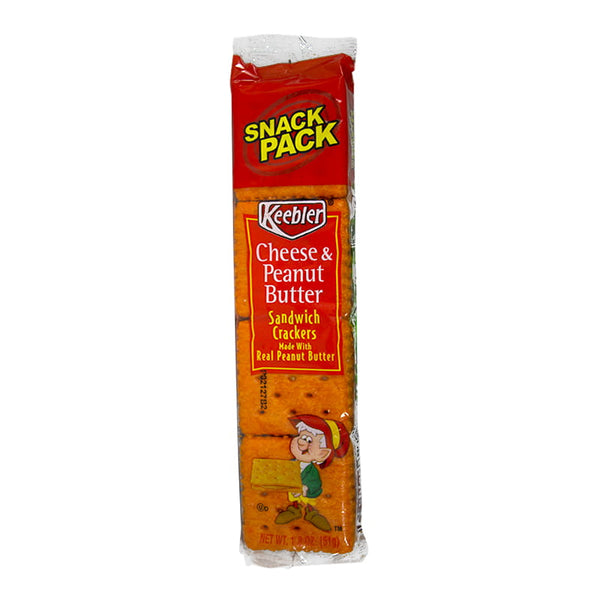 Keebler Cheese & Peanut Butter Sandwich Cracker - 1.8 oz.