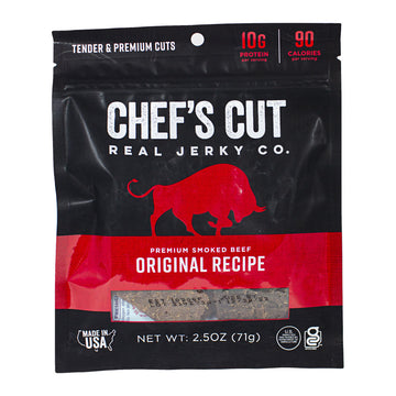 Chef's Cut Real Jerky Co. Smoked Beef Original Recipe - 2.5 oz.