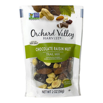 UNAVAILABLE - Orchard Valley Chocolate Raisin Nut Trail Mix - 2 oz.