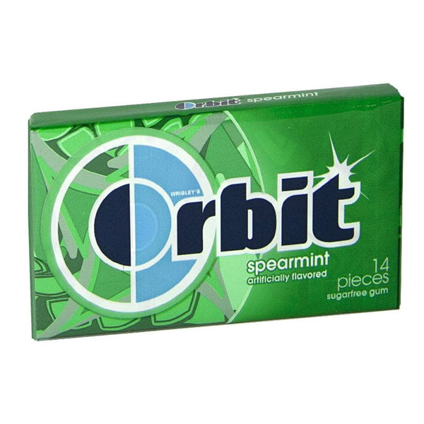 Orbit Spearmint Gum - 14 Pieces