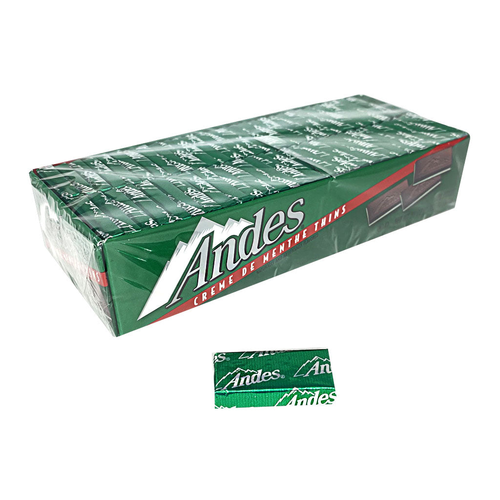 Wholesale Andes Crème De Menthe Chocolate Thins - 5 g - Weiner's LTD