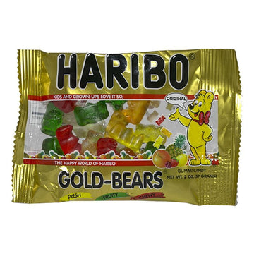 Haribo Gold-Bears Gummi Candy - 2 oz.