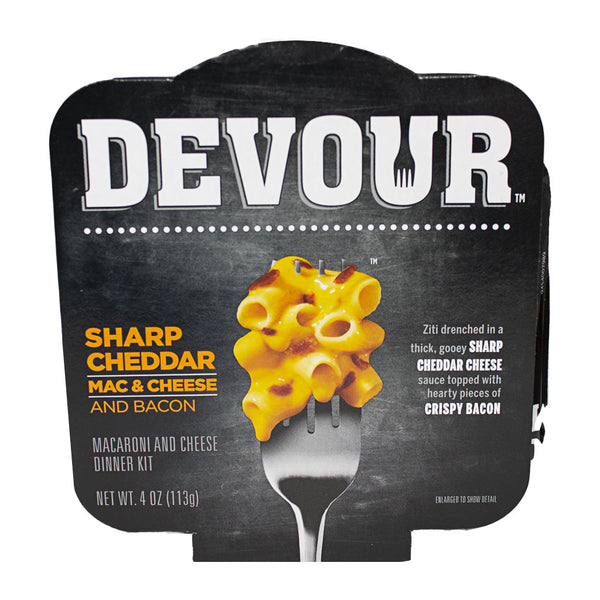 Devour Sharp Cheddar Mac & Cheese with Bacon - 4 oz.