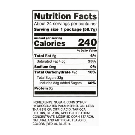 Starburst Fave Reds Fruit Chews - 2.07 oz.