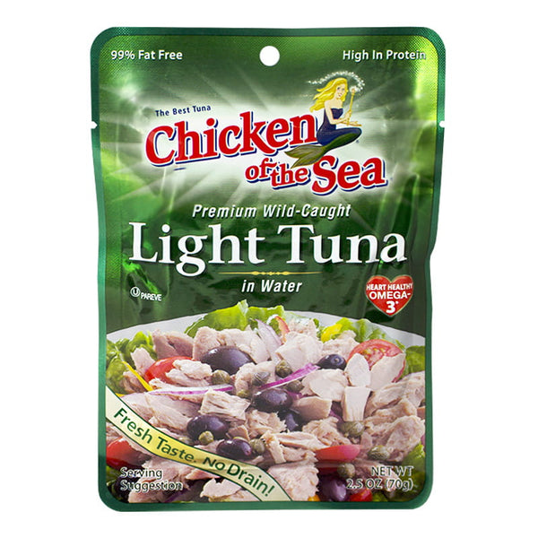 Chicken of the Sea Light Tuna - 2.5 oz. pouch