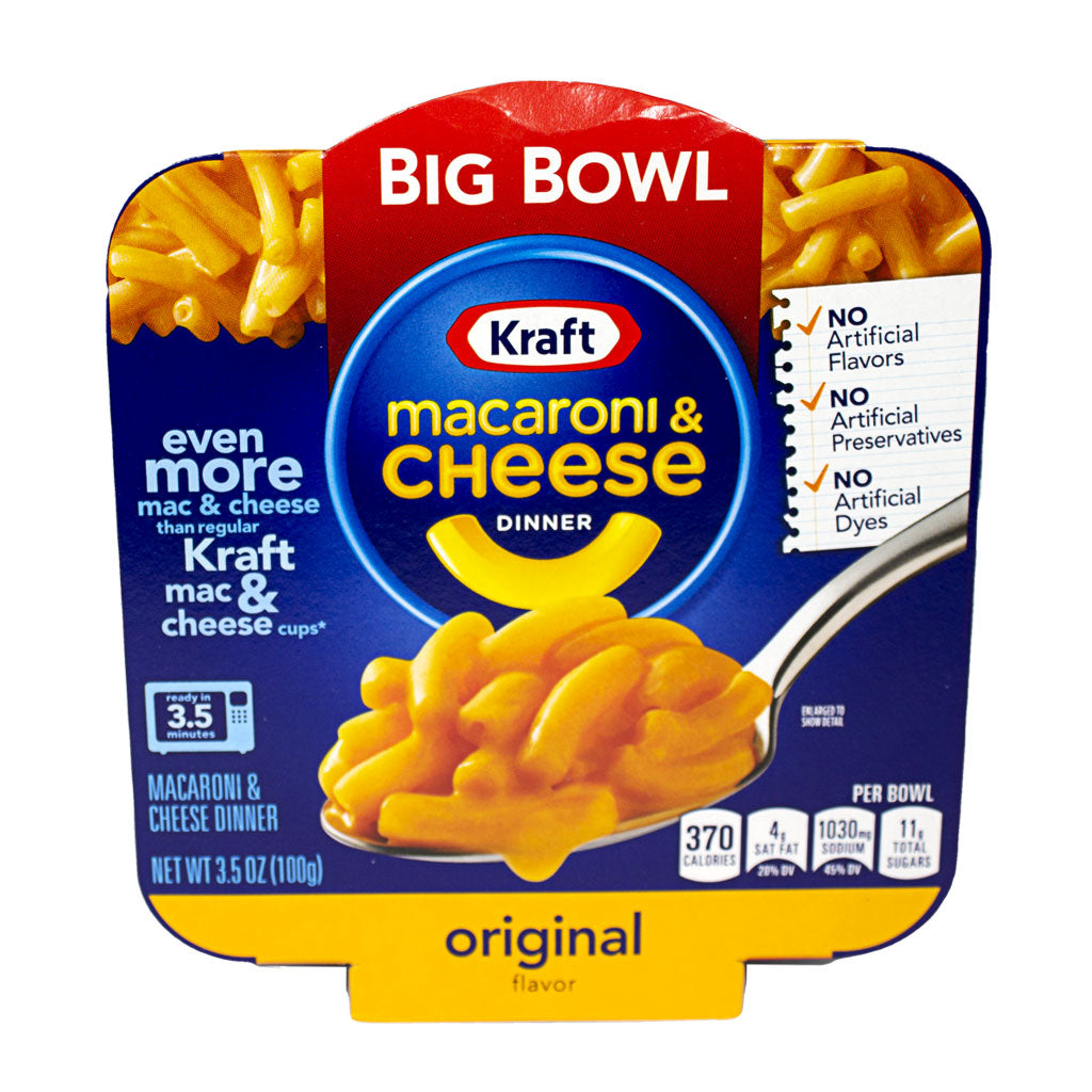 Wholesale Kraft Mac & Cheese Original Big Bowl - 3.5 oz