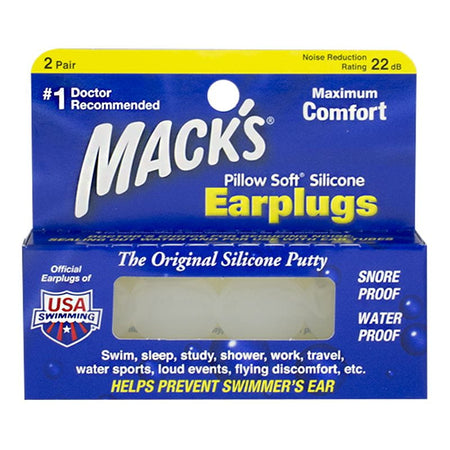 Mack's Pillow Soft Silicone Earplugs