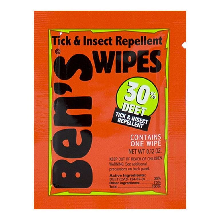 Travel Size Ben's 30 Deet Tick & Insect Repellent Individually