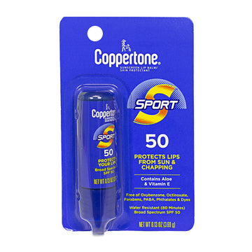 Coppertone Sport Lip Balm SPF 50 - 0.13 oz.