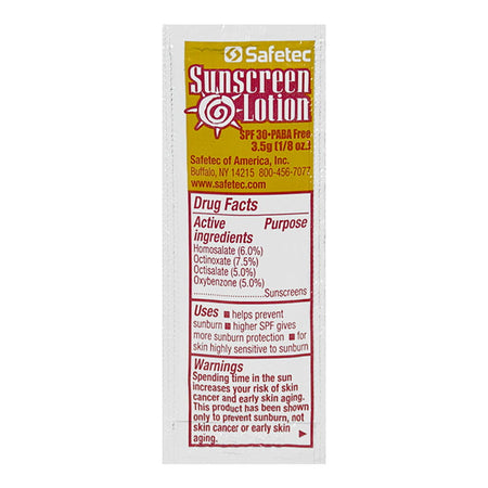 Safetec PABA Free Sunscreen Lotion SPF 30 - 3.5 g